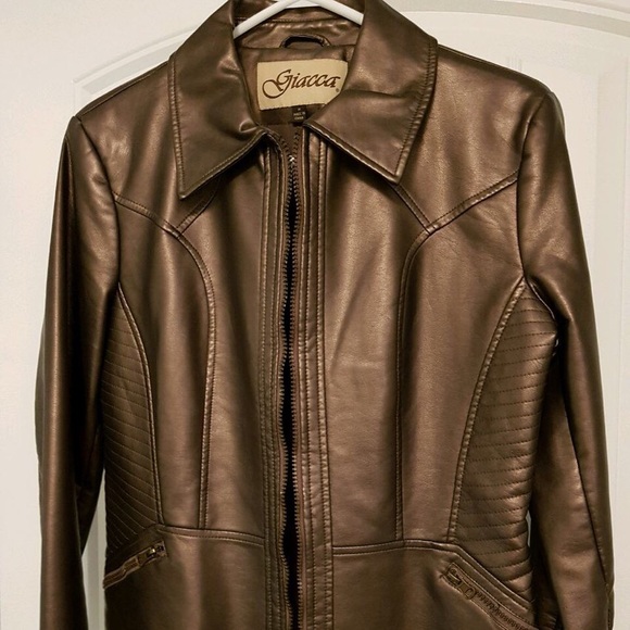 Giacca, Biker Jacket, bronze, Sz M - Picture 6 of 6